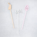 Easter Party Drink Stirrers, Set of 12