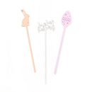 Easter Party Drink Stirrers, Set of 12