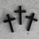 Ebony Piano Key Crosses