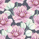 Pink Flowers with Leaves Wallpaper