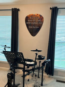 Eddie Van Halen Custom Guitar Pick Quote