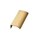 Brushed Bronze "Edge Straight" Tab Drawer Pulls