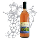 Edyn's Blush Semi-Sweet Award Winning Wine | James Arthur Vineyard