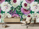 Pink and White Peonies Wallpaper