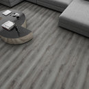 SPC Vinyl Rigid Core 9" Width 60" RL, 7mm Thick, 1.5mm IXPE Elder Stone, Omnia Floors - Mazzia Collection living room view 3