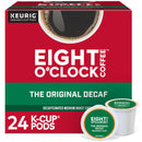 Eight O'Clock Coffee Original DECAF K-Cups, Medium Roast – 24 Count