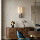 U-Shape Alabaster Arch Wall Sconce