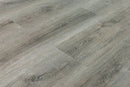 SPC Vinyl Rigid Core 9" Width 60" RL, 7mm Thick, 1.5mm IXPE Elder Stone, Omnia Floors - Mazzia Collection angle plank view