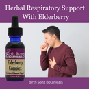 Elderberry Complex Tincture Herbal Immune Support Supplement 1 oz.