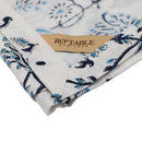 100% Organic Cotton - Eleanor Royal Blue Tablecloth