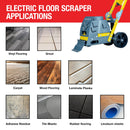 Electric Floor Scraper Vinyl Stripper Carpet Wood Floor Remover