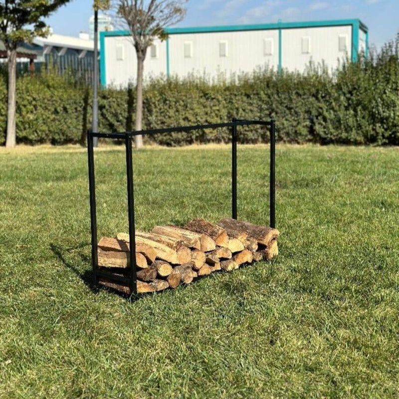 Elegant Metal Log Holder