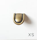 Tab Finger Drawer Pulls "Ella" in Antique Bronze
