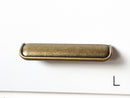 Tab Finger Drawer Pulls "Ella" in Antique Bronze