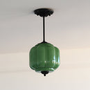 Eloise Glass Lantern Ceiling Lamp