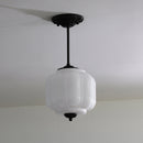 Eloise Glass Lantern Ceiling Lamp