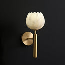 Elowen Alabaster Blossom Wall Sconce