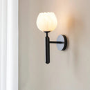 Elowen Alabaster Blossom Wall Sconce