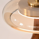 Elowen Amber Glass Table Lamp
