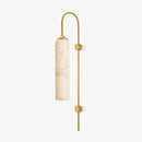 Alabaster Cylinder Wall Light