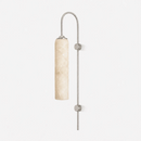 Alabaster Cylinder Wall Light