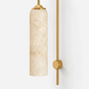 Alabaster Cylinder Wall Light