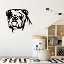 English Bulldog Metal Wall Art – Dog Lover Pet Home & Living Room Decor