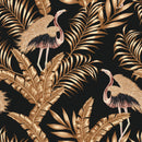 Gold Flamingos Wallpaper