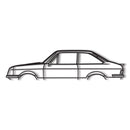 Escort Mk2 RS1800 Classic Metal Car Wall Art - NC0963