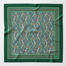 Garibaldi - Silk Pocket Square - Green
