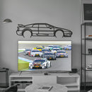 Esprit Turbo Detailed Metal Car Wall Art - NC964