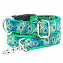 1″ Paradise Found Navy Essential Martingale Dog Collar