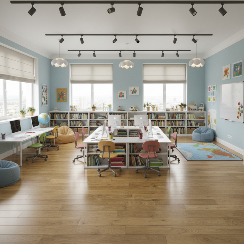 Solid Hardwood Oak Simply Natural 3.5" Wide, 48" RL, 3/4" Thick Smooth Everlasting Floors - Mazzia Collection