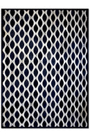 EYE CAT – Contemporary Custom Rug in Cowhide