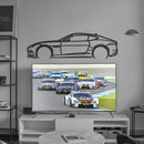 F-Type R Metal Car Wall Art - NC0968