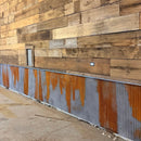 Colorado Corrugated Metal Wainscoting Rolls