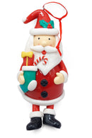 Glossy Gingerbread Santa Christmas Festive Decoration by Wizardi F07-N2-16-CEE019A