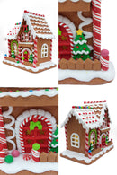 Snowy Ro Gingerbread House Decoration by Wizardi F07-N2-24-A2560