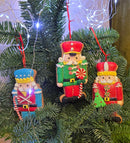 Gingerbread Blue Soldier Christmas Festive Decoration by Wizardi F07-N2-4-A2584B