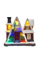 Snowy Holiday House - Christmas Village Collection by Wizardi F07-N6-1A