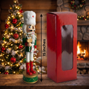 Scottish Bagpiper Christmas Wooden Nutcracker 15 in by Wizardi F07M14-32-N01819B
