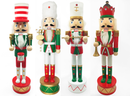 Christmas Nutcracker the Piper. Wizardi Classic Wooden Festive Decoration F07M14-32-N01819C