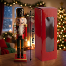 Swordsman with Jeweled Sword Christmas Wooden Nutcracker 12 in by Wizardi F07M14-38-N01724A