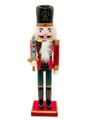 The Swordsman. Classic Wooden Nutcracker Decoration by Wizardi F07M14-38-N01724A