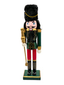 The Staffbearer. Classic Wooden Nutcracker Decoration by Wizardi F07M14-38-N01724D