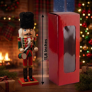 Bearskin Hat Drummer Christmas Wooden Nutcracker 12 in by Wizardi F07M14-39-N01365C