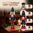 Navy Helmet Horn Player Christmas Wooden Nutcracker 12 in by Wizardi F07M14-39-N01365D