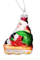 Christmas Glass Ornament - Santa Claus by Wizardi F07M3-3 HB-SY25294