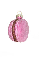 Christmas Glass Ornament - Pink Macaron by Wizardi F07M3-43 HB-SY25079