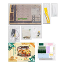 Julia Bakery Dollhouse Kit - Miniature Wizardi Roombox Kit
